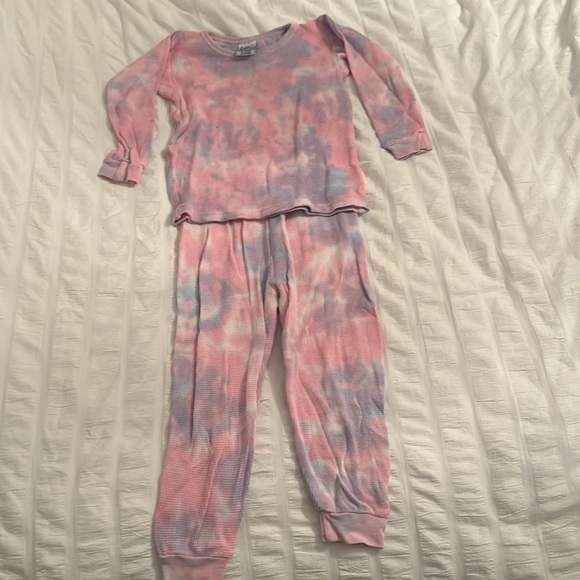 Baby Steps Matilda Tie Dye Pajamas - Picture 3 of 7